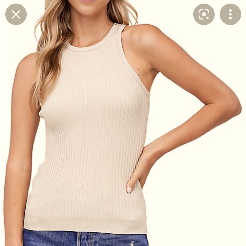 En Saidon Ribbed Tank Top